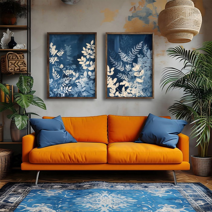 Wallity GE270-L Cuadros Decorativos enmarcados en MDF (2 piezas)